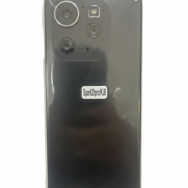 TECNO SPARK 20 PRO KJ6 BLACK COLOUR FULL CASING HOUSING