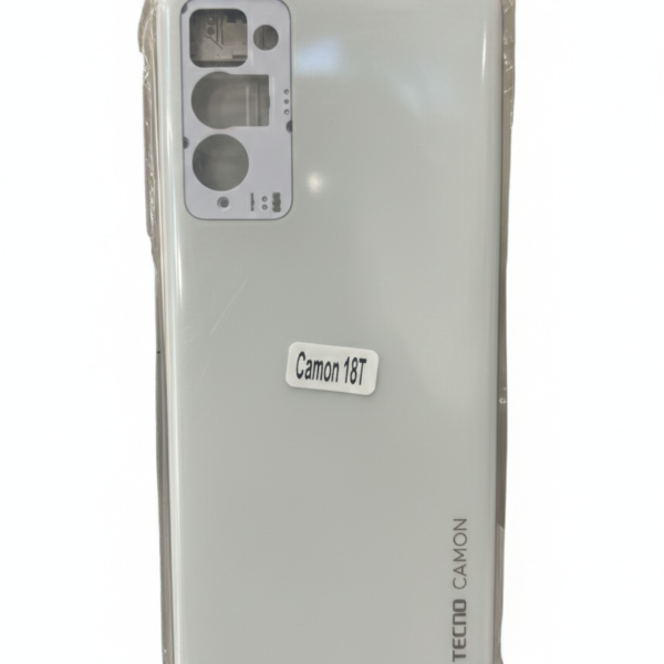TECNO CAMON 18T WHITE COLOUR FULL CASING HOUSING
