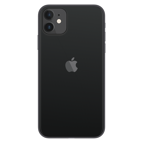 IPHONE  11 BLACK  COLOUR BACK