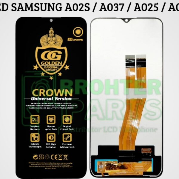 CROWN UNIT SAM A02S A03S A025 LCD PANEL