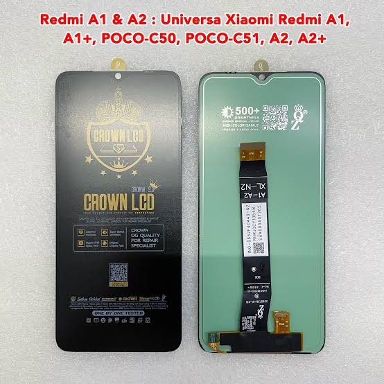 CROWN UNIT REDMI A1 PLUS  REDMI A2 PLUS LCD PANEL