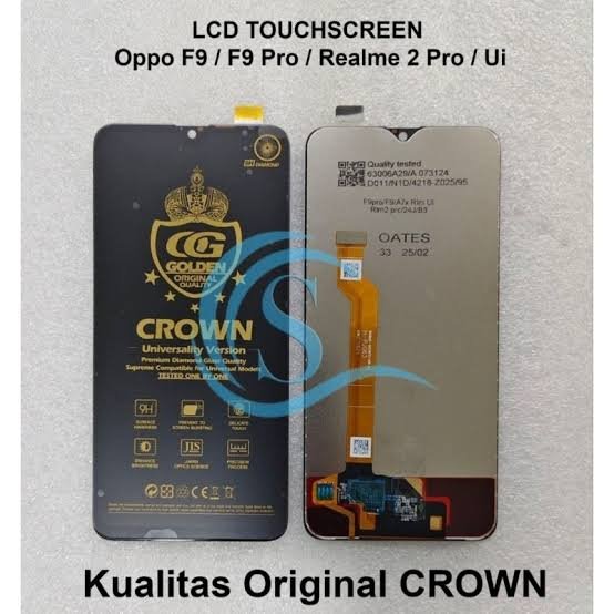 CROWN UNIT OPPO F9 OPPO F9 PRO LCD PANEL